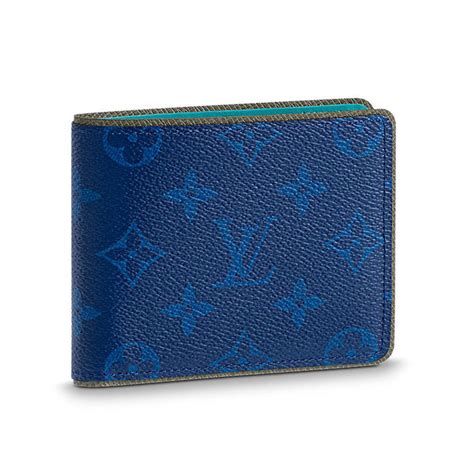 portafoglio louis vuitton blue|portafoglio lv uomo.